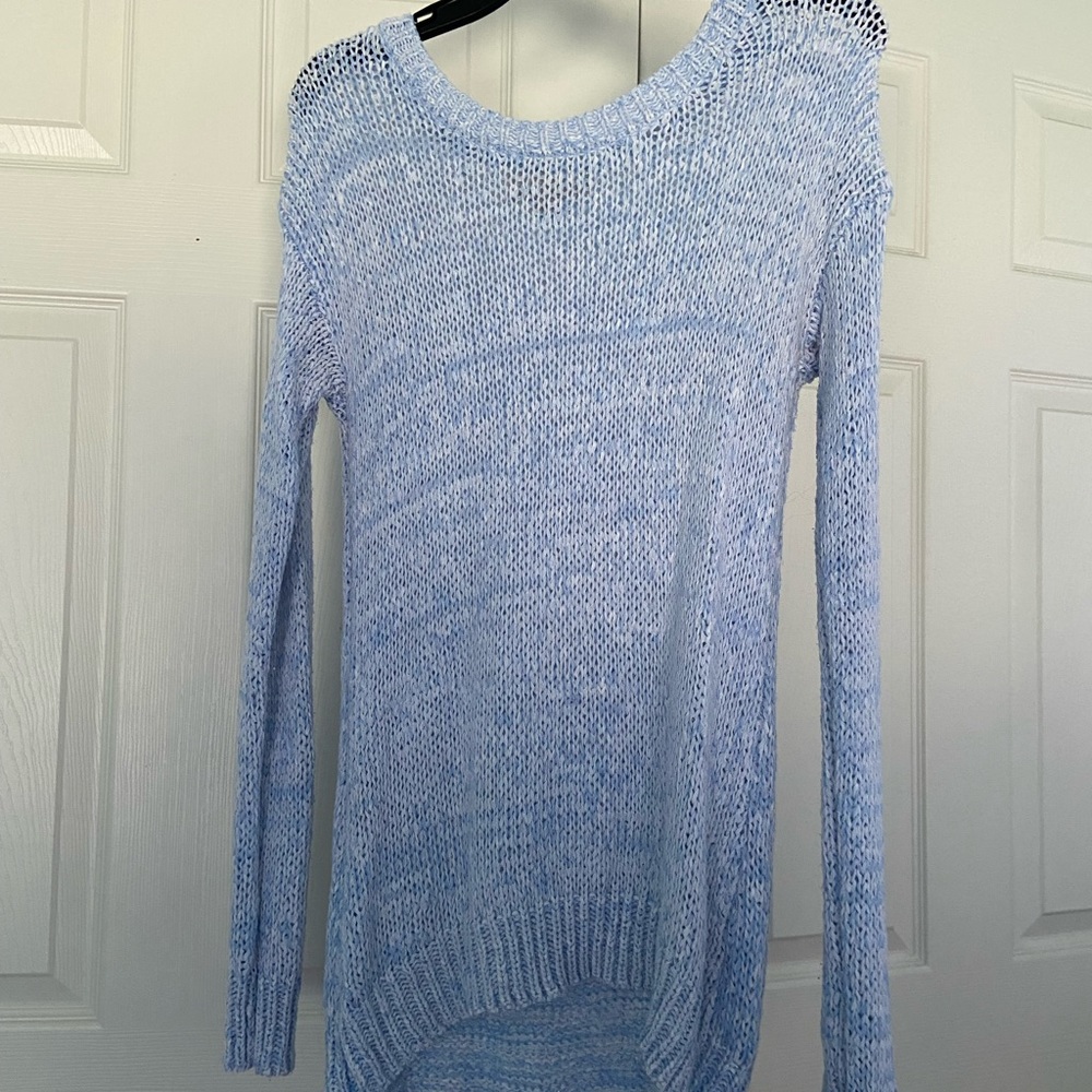 Light blue long sweater